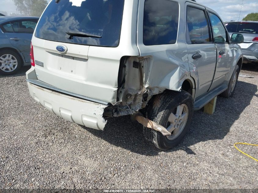 2008 Ford Escape Xlt VIN: 1FMCU03118KA59396 Lot: 43629670