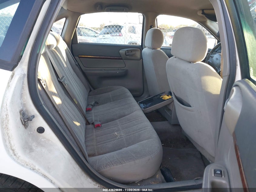2005 Chevrolet Impala VIN: 2G1WF52E359130200 Lot: 43629699