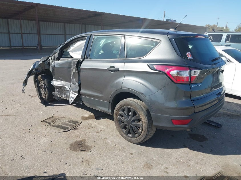 2018 FORD ESCAPE S 1FMCU0F73JUB79386