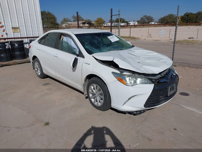 2016 TOYOTA CAMRY HYBRID LE - 4T1BD1FK4GU179203