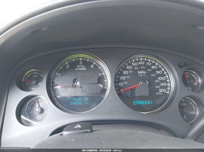 2007 Chevrolet Avalanche 1500 Ls VIN: 3GNFK12347G226606 Lot: 43629745