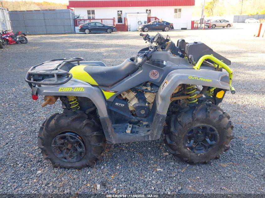2021 Can-Am Outlander X Mr 570 VIN: 3JBLWAT49MJ001753 Lot: 43629764