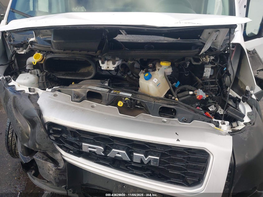 2022 Ram Promaster 2500 High Roof 159 Wb VIN: 3C6LRVDG6NE128644 Lot: 43629800