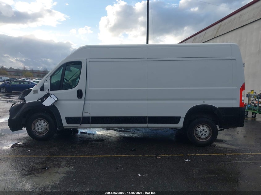 2022 Ram Promaster 2500 High Roof 159 Wb VIN: 3C6LRVDG6NE128644 Lot: 43629800