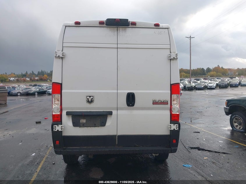 2022 Ram Promaster 2500 High Roof 159 Wb VIN: 3C6LRVDG6NE128644 Lot: 43629800