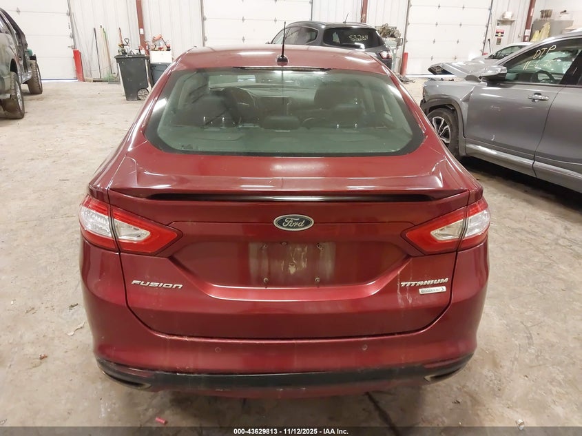 2014 Ford Fusion Titanium VIN: 3FA6P0K94ER389174 Lot: 43629813