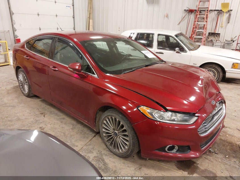 3FA6P0K94ER389174 2014 Ford Fusion Titanium auction photo 1