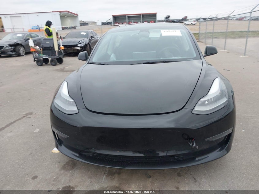 2022 Tesla Model 3 Long Range Dual Motor All-Wheel Drive VIN: 5YJ3E1EB4NF178971 Lot: 43629847
