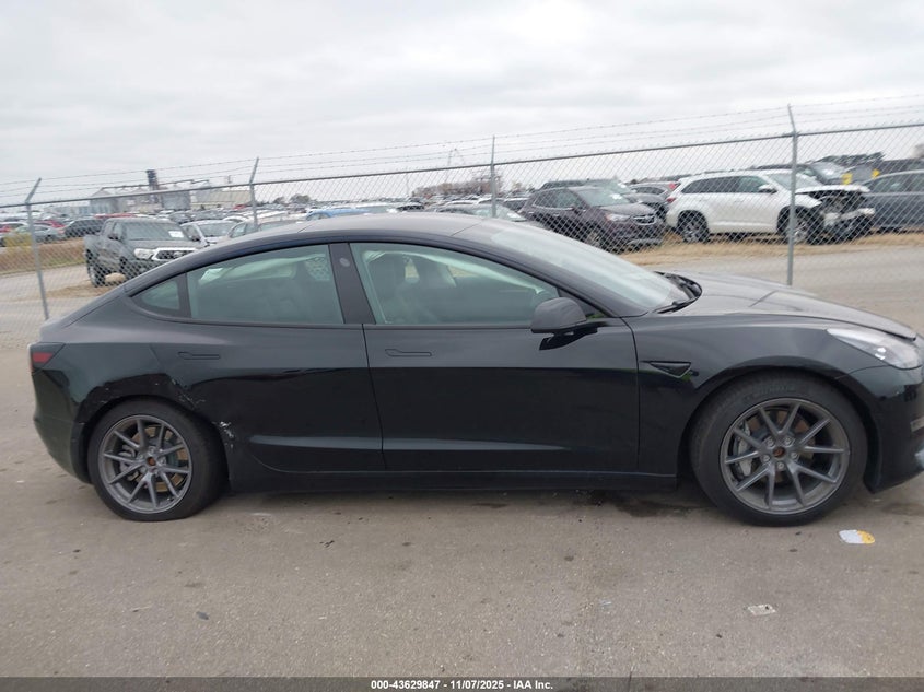 2022 Tesla Model 3 Long Range Dual Motor All-Wheel Drive VIN: 5YJ3E1EB4NF178971 Lot: 43629847