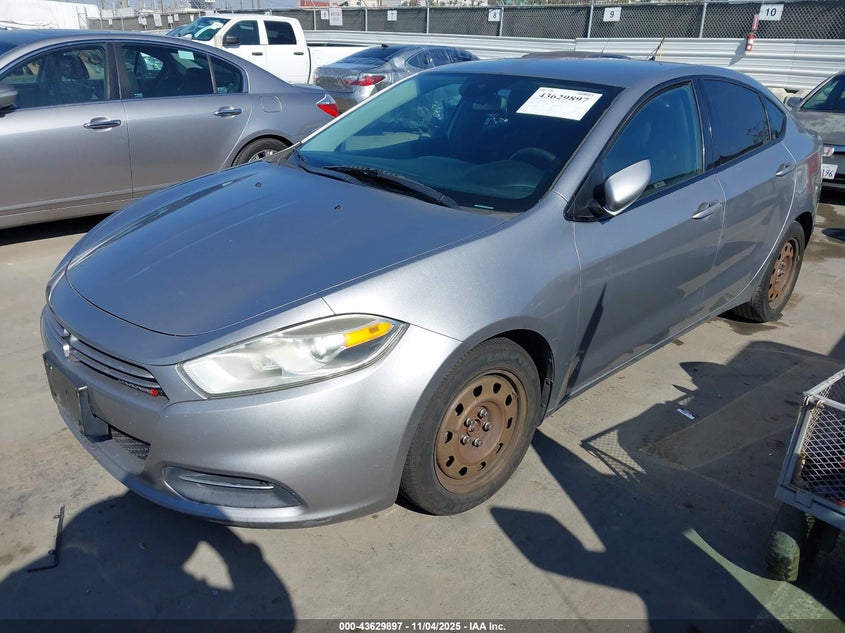 1C3CDFAAXGD565536 2016 DODGE DART photo no. 2