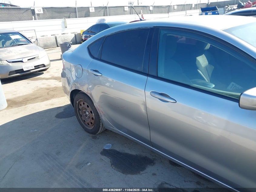 2016 Dodge Dart Se VIN: 1C3CDFAAXGD565536 Lot: 43629897