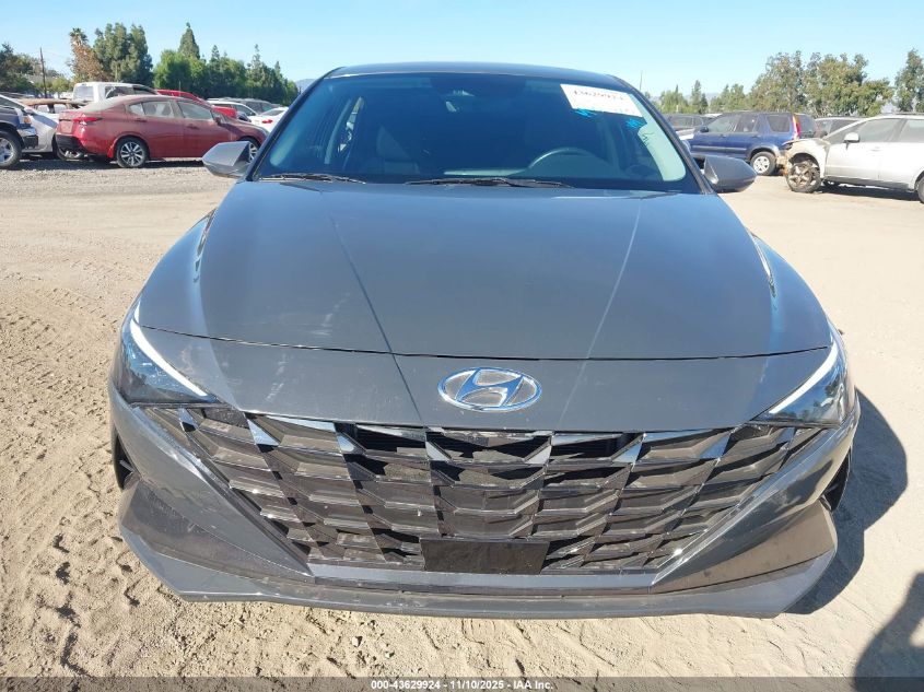 2023 Hyundai Elantra Hybrid Limited VIN: KMHLN4AJ6PU088872 Lot: 43629924