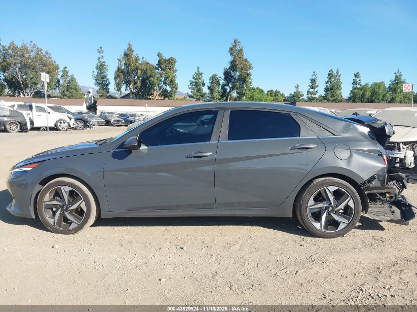 2023 Hyundai Elantra Hybrid Limited VIN: KMHLN4AJ6PU088872 Lot: 43629924