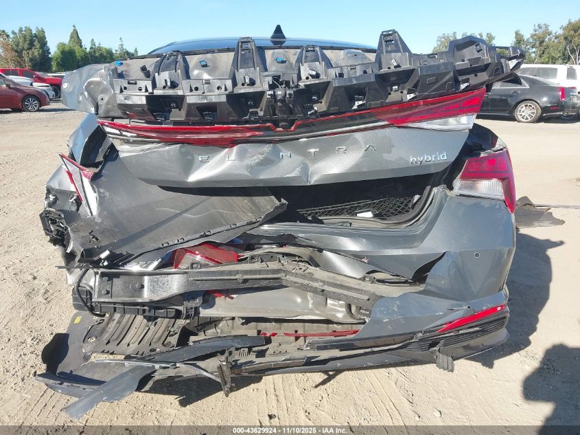 2023 Hyundai Elantra Hybrid Limited VIN: KMHLN4AJ6PU088872 Lot: 43629924