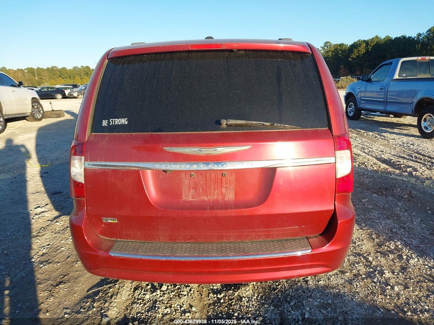 2013 Chrysler Town & Country Touring VIN: 2C4RC1BG6DR776112 Lot: 43629938