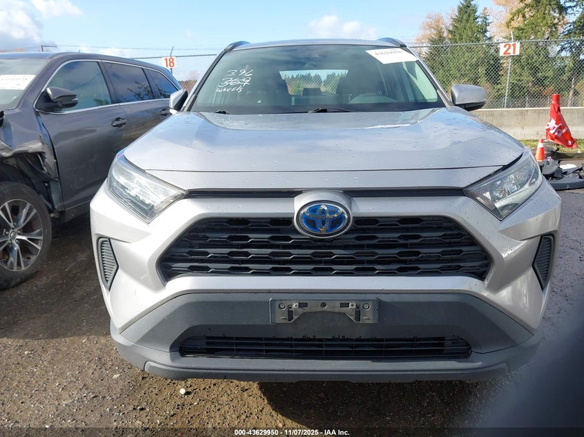 2021 TOYOTA RAV4 HYBRID LE - 4T3MWRFV7MU037720
