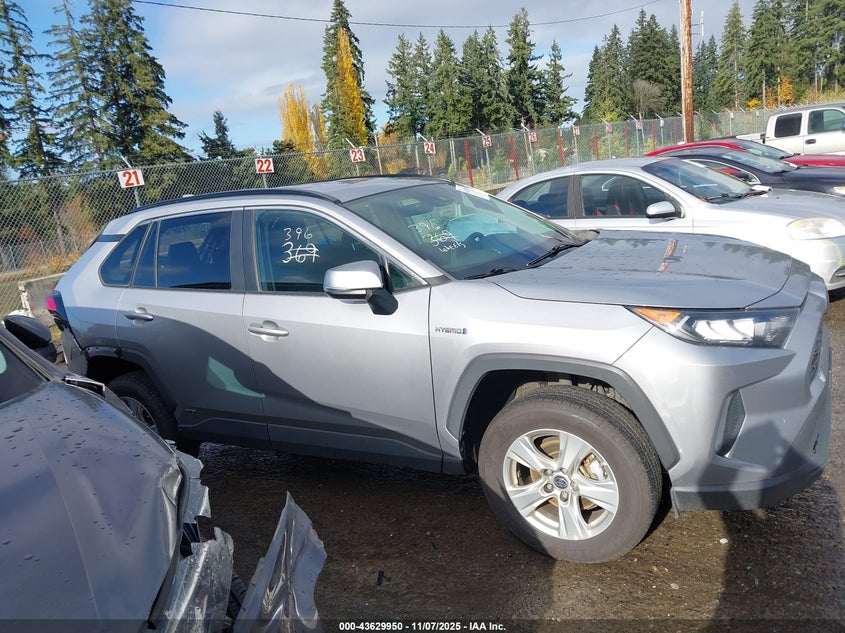 2021 TOYOTA RAV4 HYBRID LE - 4T3MWRFV7MU037720