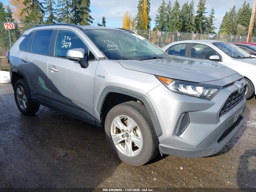 2021 TOYOTA RAV4 HYBRID LE - 4T3MWRFV7MU037720