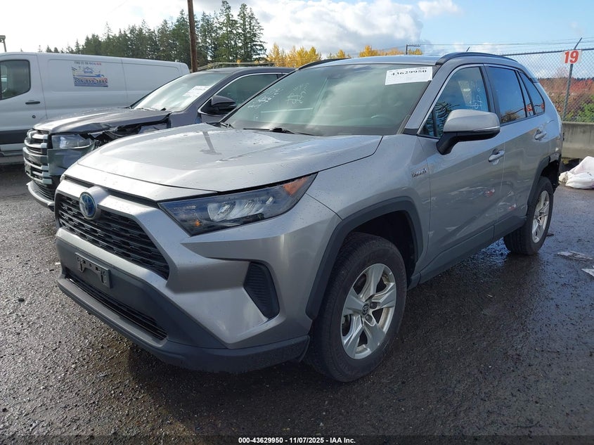 2021 TOYOTA RAV4 HYBRID LE - 4T3MWRFV7MU037720