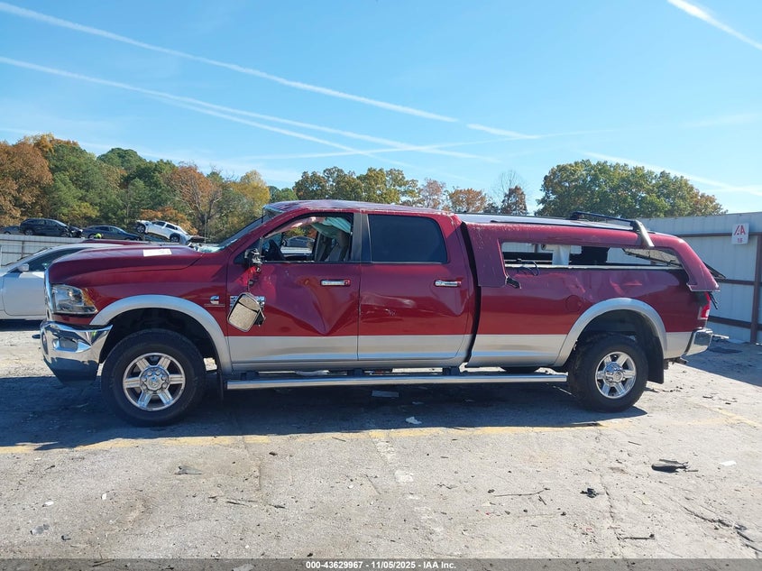 2013 RAM 2500 LARAMIE - 3C6UR5KL0DG560492