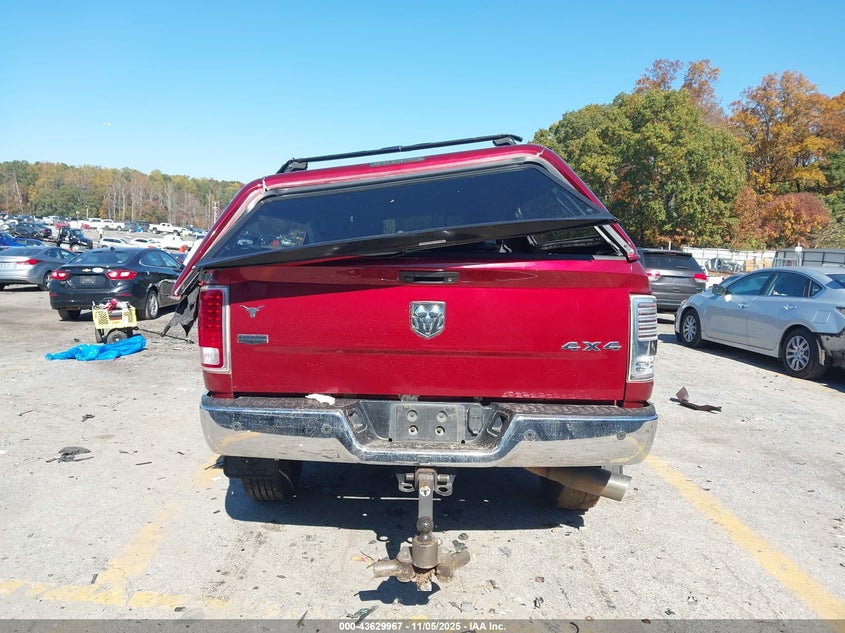 2013 RAM 2500 LARAMIE - 3C6UR5KL0DG560492