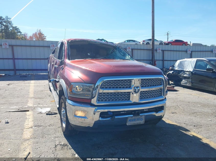 2013 RAM 2500 LARAMIE - 3C6UR5KL0DG560492