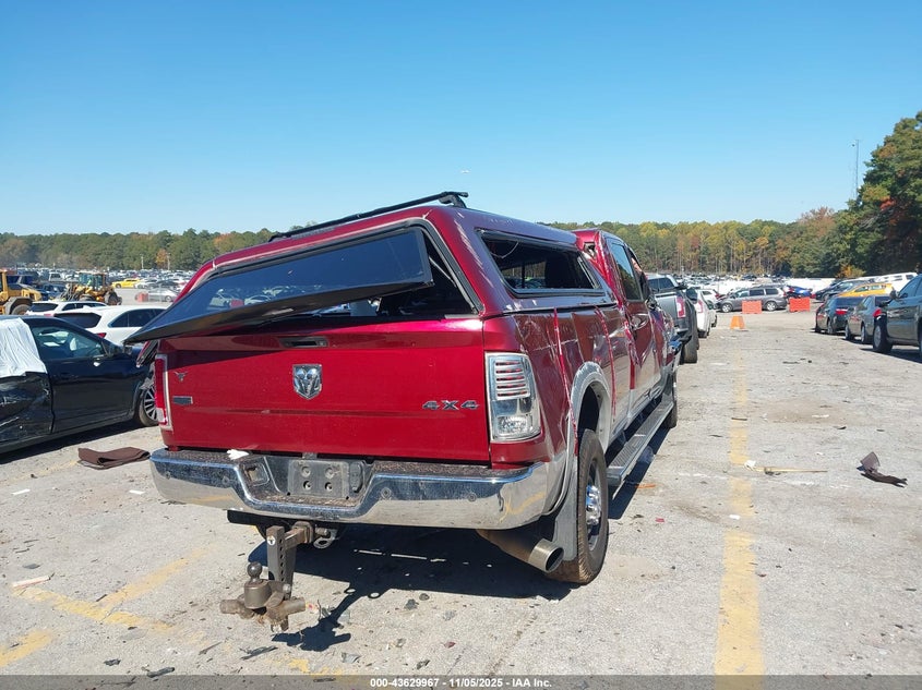 2013 RAM 2500 LARAMIE - 3C6UR5KL0DG560492