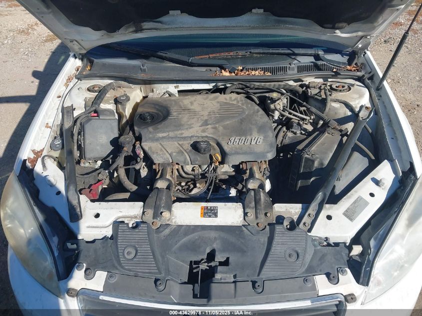 2011 Chevrolet Impala Ls VIN: 2G1WF5EK8B1305729 Lot: 43629978