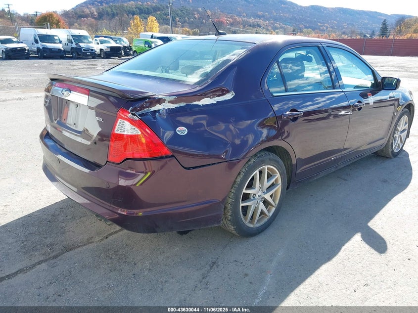2012 Ford Fusion Sel VIN: 3FAHP0JA7CR387713 Lot: 43630044