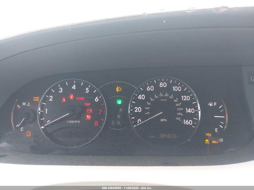 2006 Toyota Avalon Limited VIN: 4T1BK36B06U131066 Lot: 43630059