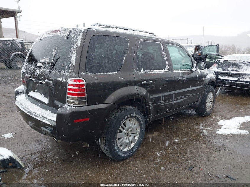 2006 Mercury Mariner Luxury/Premier VIN: 4M2CU57136DJ07228 Lot: 43630061