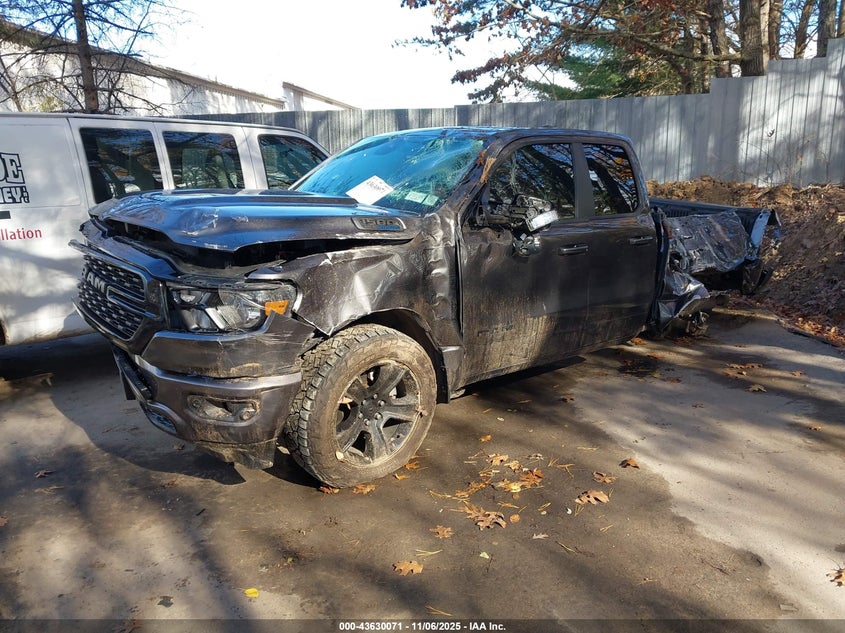 2022 RAM 1500 BIG HORN  4X4 6'4 BOX - 1C6SRFBT5NN407466