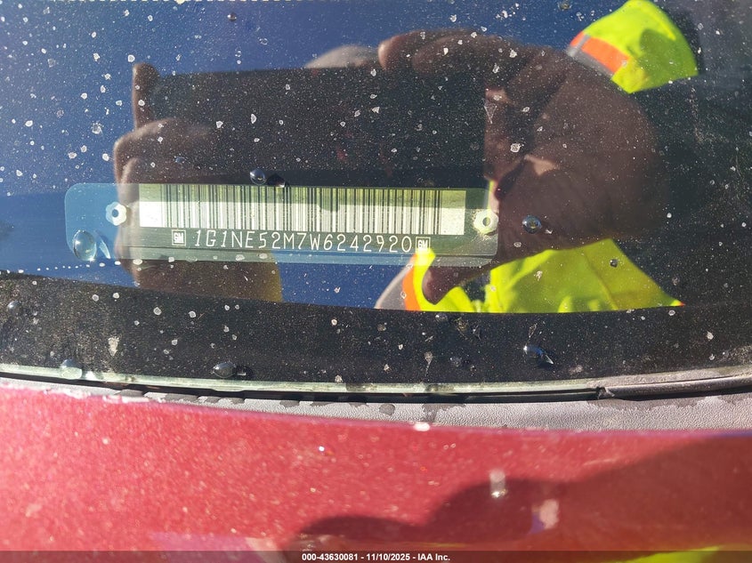 1998 Chevrolet Malibu Ls VIN: 1G1NE52M7W6242920 Lot: 43630081