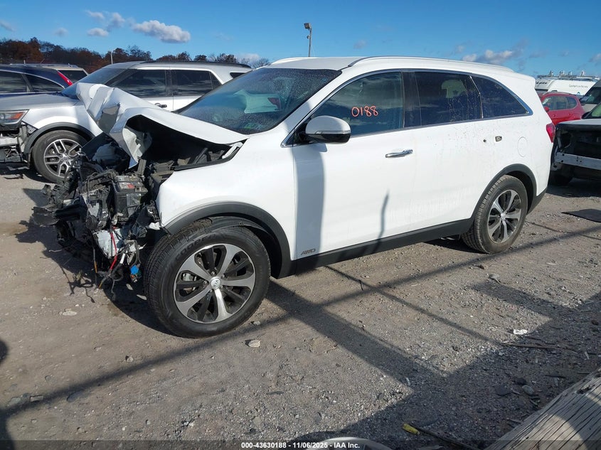 2017 Kia Sorento 2.0T Ex VIN: 5XYPHDA13HG239750 Lot: 43630188