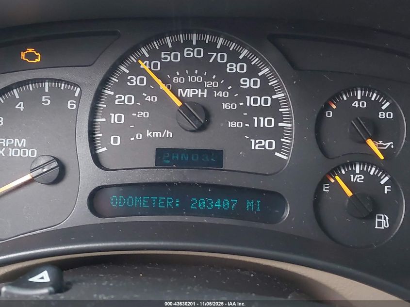 2005 GMC Yukon Xl 1500 Slt VIN: 3GKFK16Z45G133979 Lot: 43630201