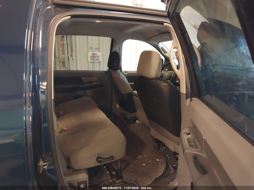 2009 Dodge Ram 2500 Sxt/Slt VIN: 3D7KS29T39G536290 Lot: 43630273