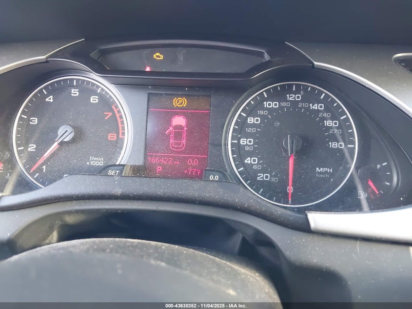 2009 Audi A4 2.0T Premium VIN: WAUJF78K09N042960 Lot: 43630352