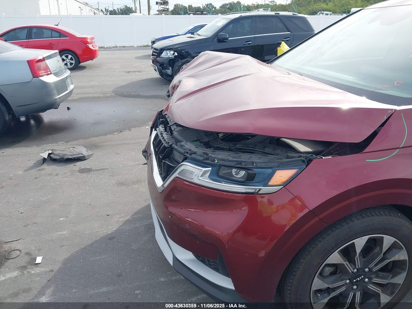 2022 KIA CARNIVAL MPV EX KNDNC5H33N6104348