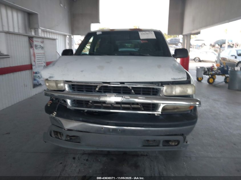 2002 Chevrolet Tahoe Ls VIN: 1GNEK13V32J135250 Lot: 43630371