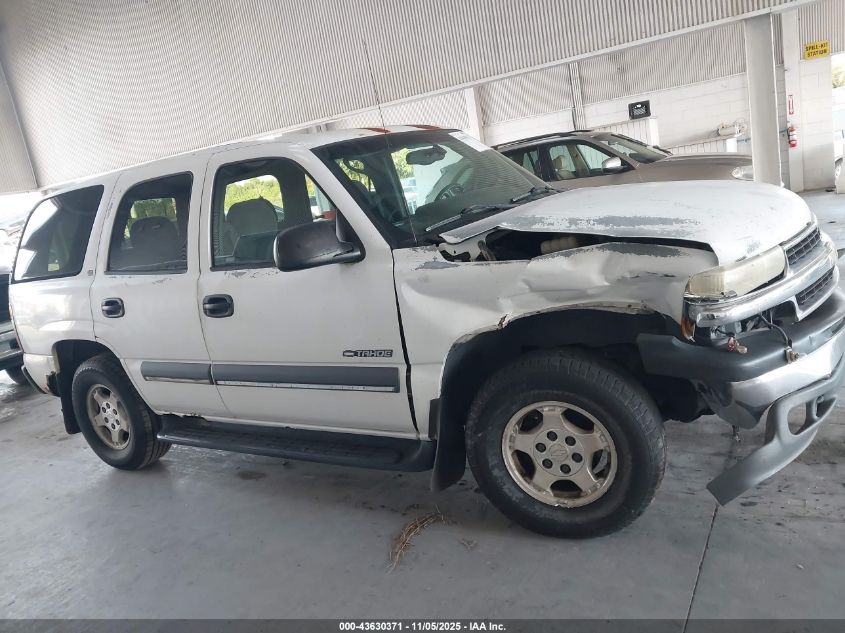 2002 Chevrolet Tahoe Ls VIN: 1GNEK13V32J135250 Lot: 43630371