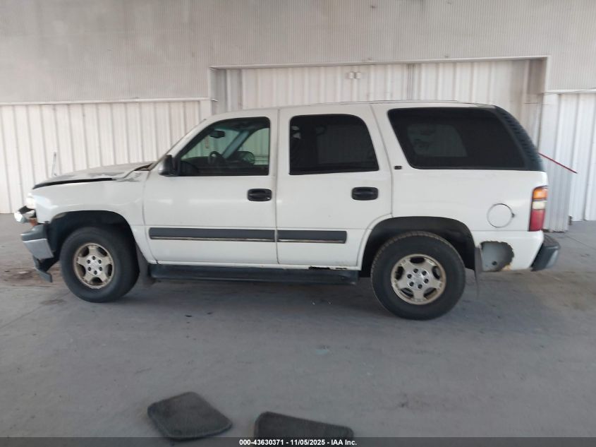 2002 Chevrolet Tahoe Ls VIN: 1GNEK13V32J135250 Lot: 43630371