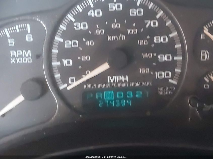 2002 Chevrolet Tahoe Ls VIN: 1GNEK13V32J135250 Lot: 43630371