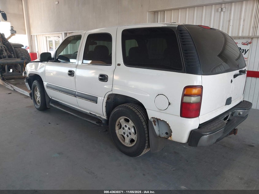 1GNEK13V32J135250 2002 CHEVROLET TAHOE photo no. 3