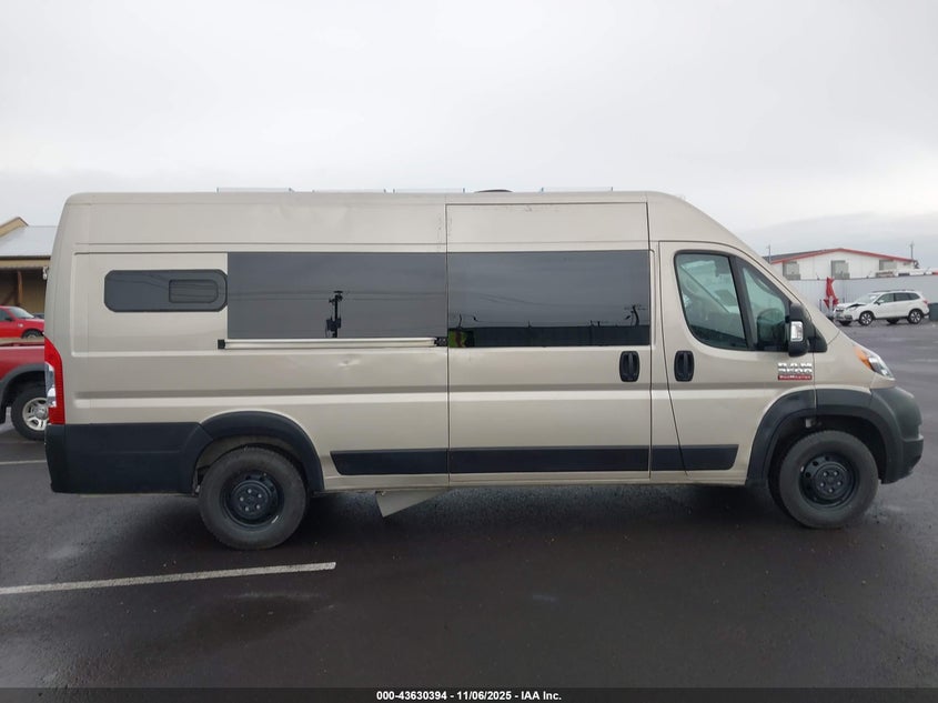 2022 Ram Promaster 3500 Cargo Van High Roof 159 Wb Ext VIN: 3C6MRVJG8NE117900 Lot: 43630394