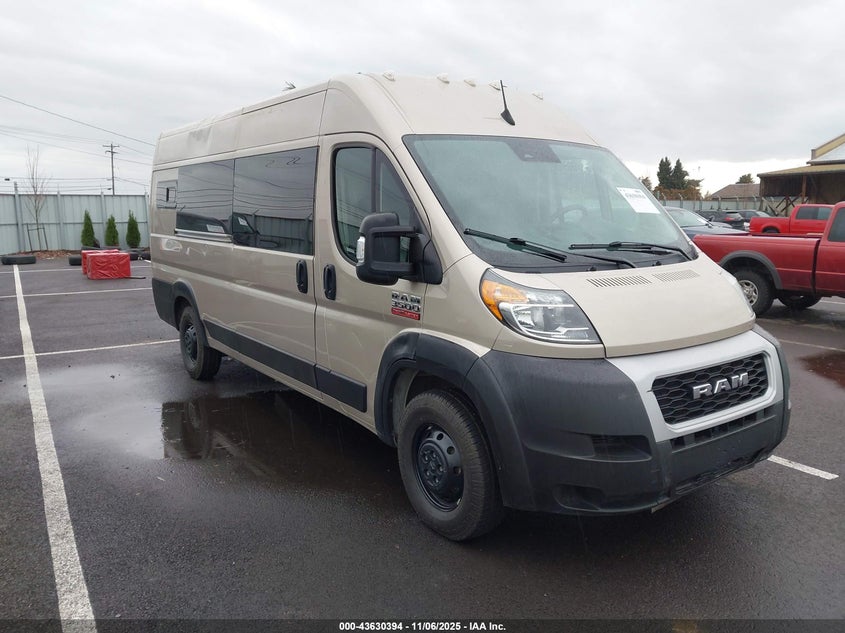 2022 RAM PROMASTER 3500 CARGO VAN HIGH ROOF 159 WB EXT - 3C6MRVJG8NE117900