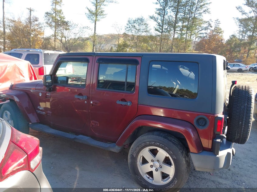 2008 Jeep Wrangler Unlimited Sahara VIN: 1J4GA59158L504066 Lot: 43630441