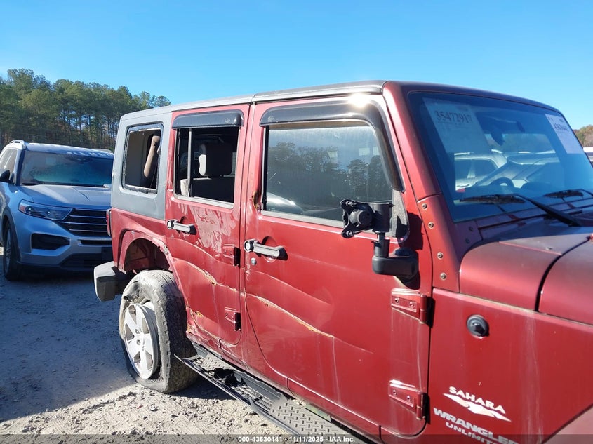 2008 Jeep Wrangler Unlimited Sahara VIN: 1J4GA59158L504066 Lot: 43630441
