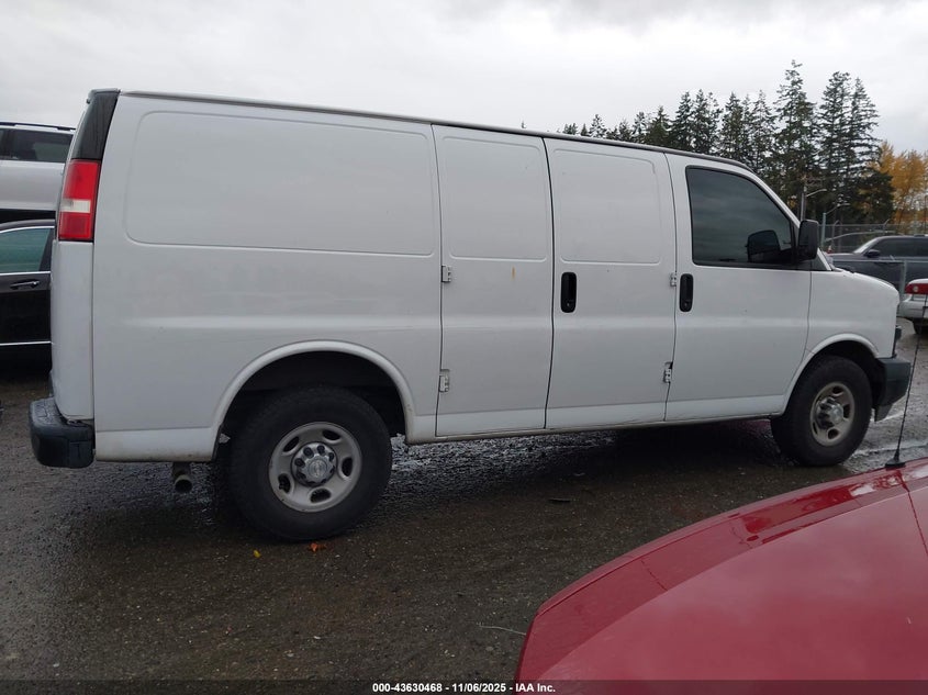2018 Chevrolet Express 2500 Work Van VIN: 1GCWGAFPXJ1166182 Lot: 43630468