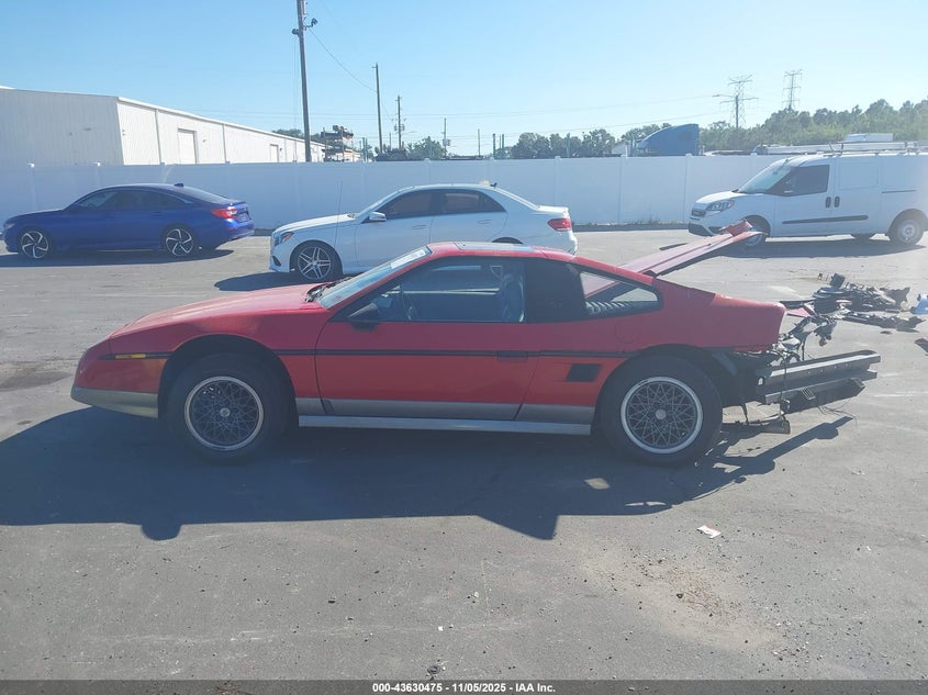 1986 Pontiac Fiero Gt VIN: 1G2PG9796GP282525 Lot: 43630475