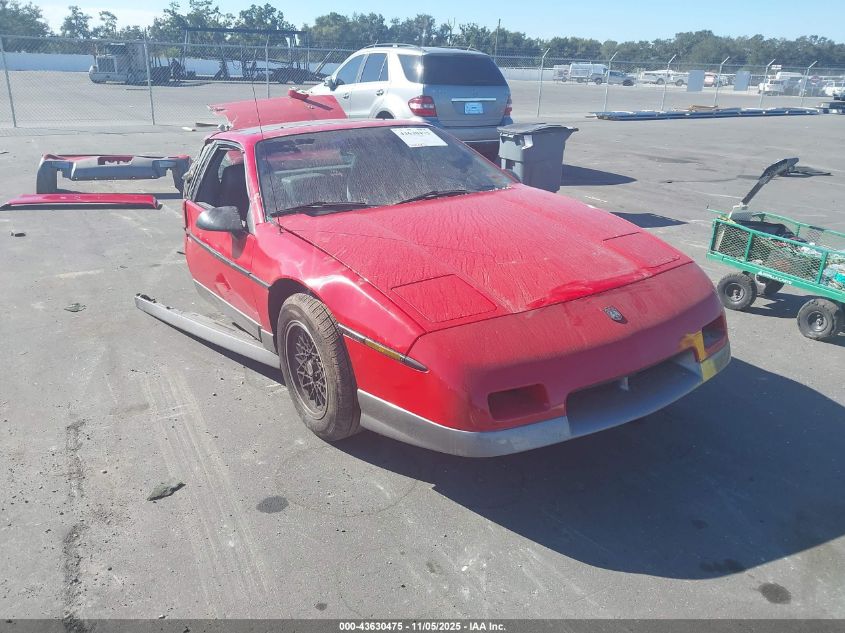 1986 Pontiac Fiero Gt